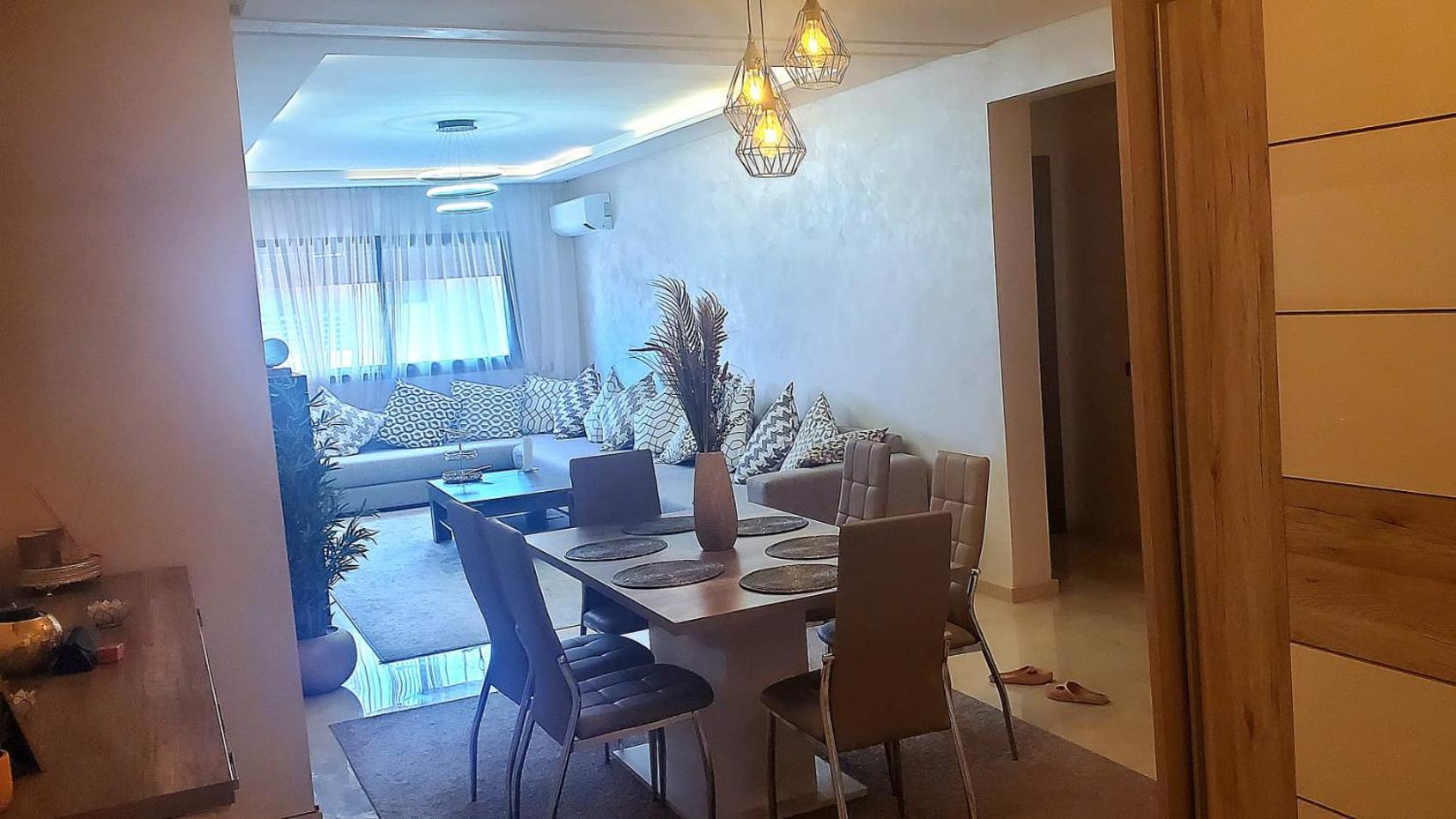 Super Appartement Haut Standing Ensoleille Gare Marraquexe Exterior foto