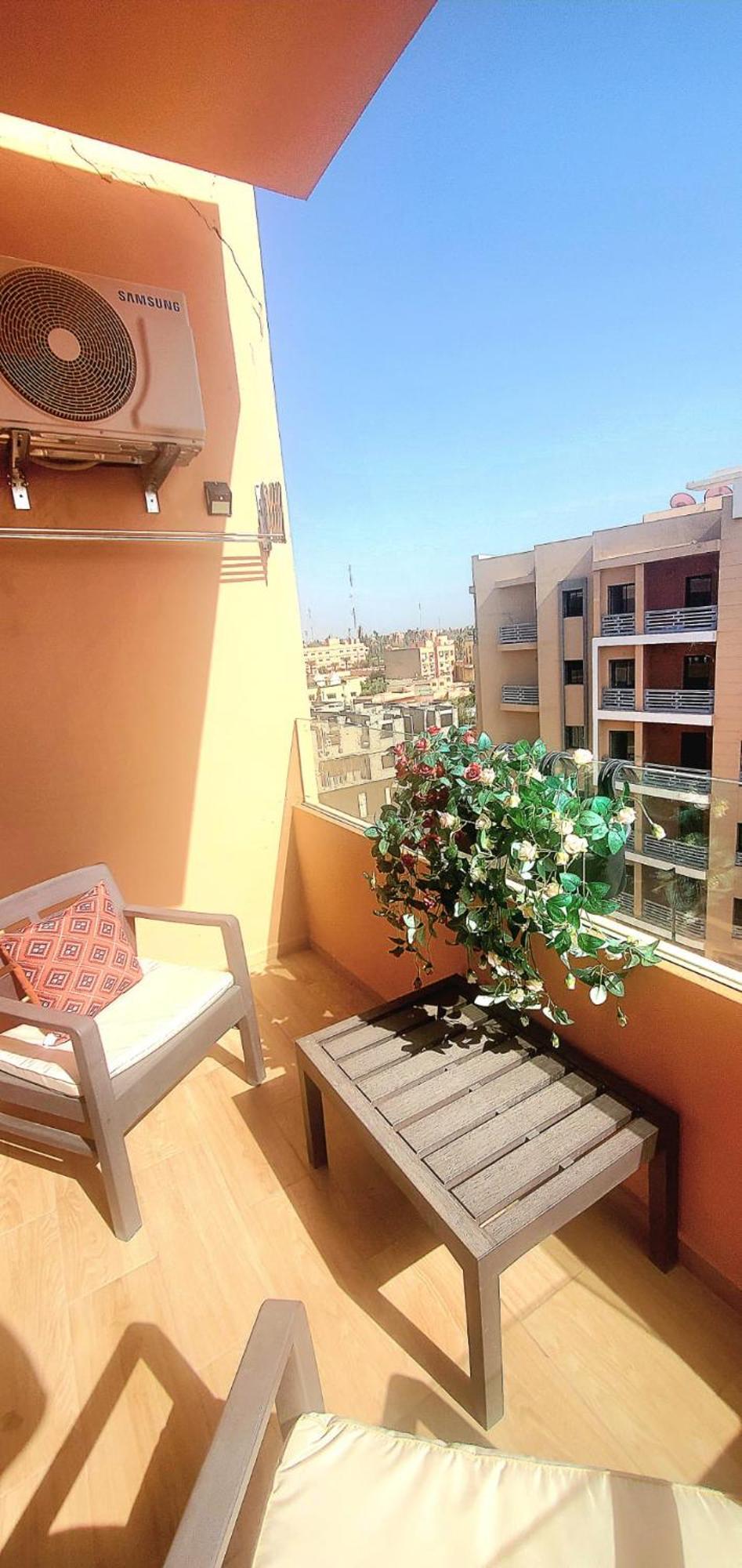 Super Appartement Haut Standing Ensoleille Gare Marraquexe Exterior foto