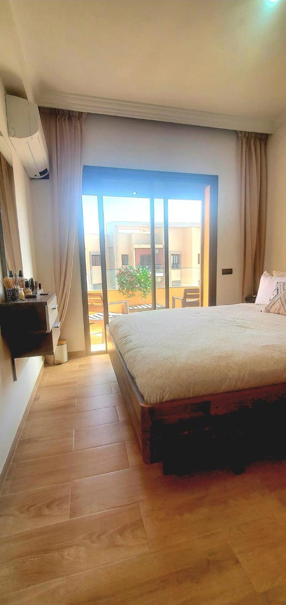Super Appartement Haut Standing Ensoleille Gare Marraquexe Exterior foto
