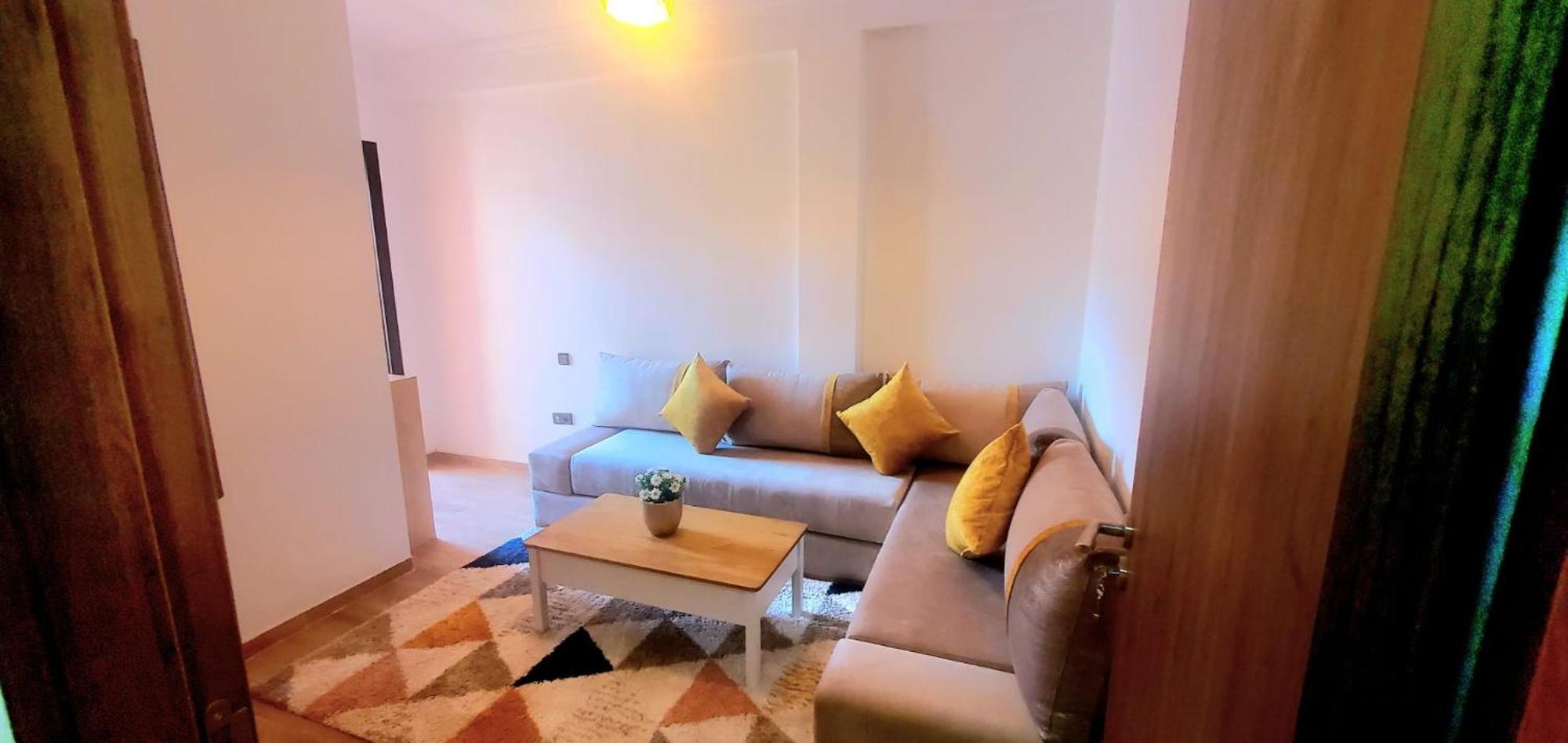 Super Appartement Haut Standing Ensoleille Gare Marraquexe Exterior foto