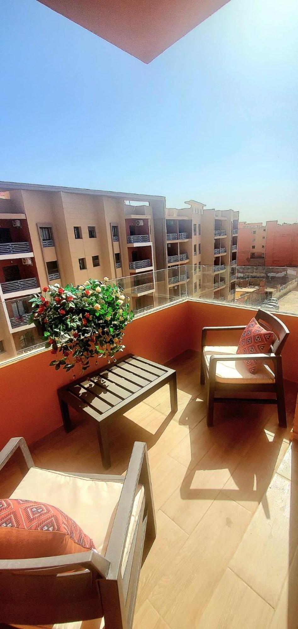 Super Appartement Haut Standing Ensoleille Gare Marraquexe Exterior foto